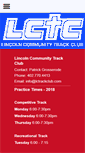 Mobile Screenshot of lctrackclub.com